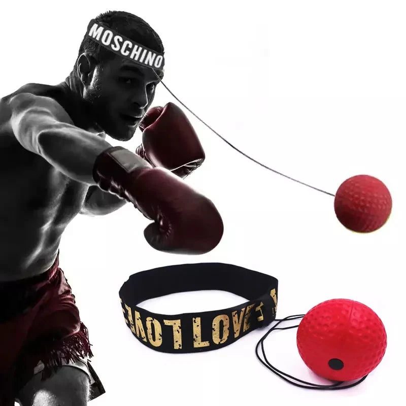 Head-Mounted Boxing Reflex Ball